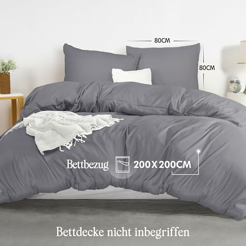 Utopia Bedding Bettwäsche Set 200x200