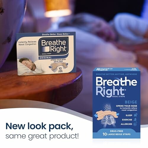 Breathe Right Beige Nasenstreifen