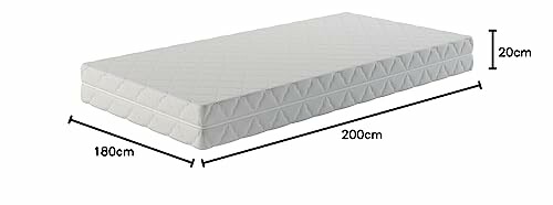 Matratze mit den Maßen 180x200x20 cm