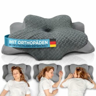 Orthopädisches Kissen für besseren Schlaf