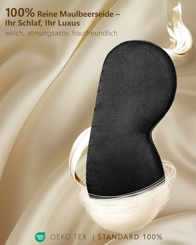 Aosun Schlafmaske Seide