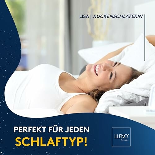 LILENO HOME Kopfkissen 80x80 cm